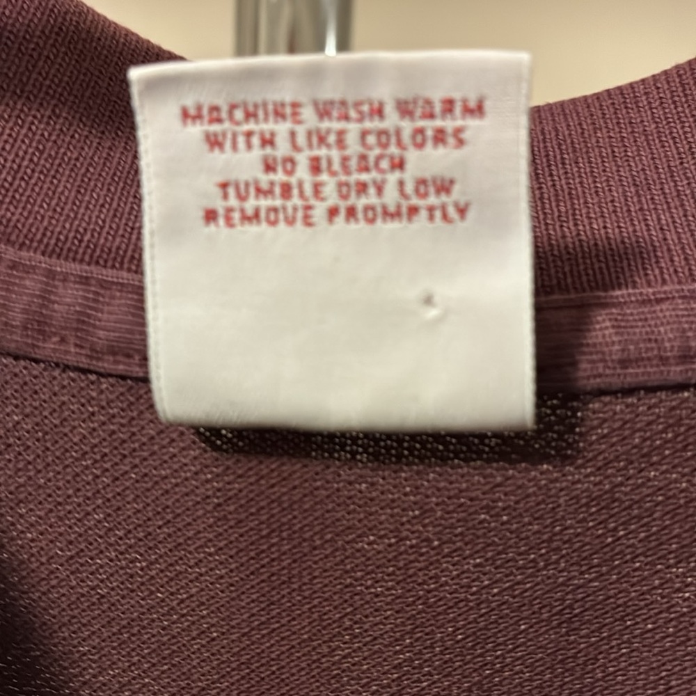 Brook Brothers Men’s Original Fit  Burgundy Performance Polo Shirt - Picture 7 of 7